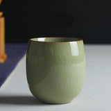 Cracking Retro Celadon Cups