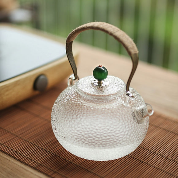 Elegant Glass Teapot