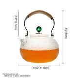 Elegant Glass Teapot