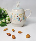 Rabbit Teapot and Cups
